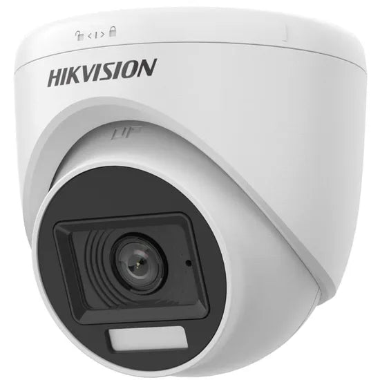 CAMARA DE SEGURIDAD HIKVISION CAM TURRET (DOMO) DS-2CE76D0T-LPFS 2MP LIGHT AUDIO MIC/20M/2.8MM Product