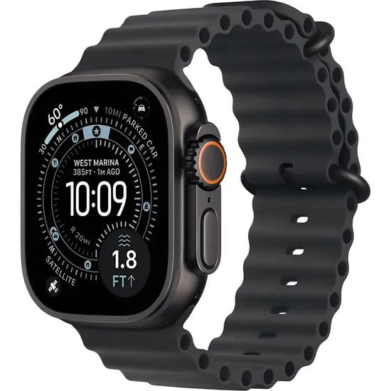 APPLE WATCH ULTRA 3 49MM GPS CELL MF0J4LW/A TITANIUM BLACK BANDA BLACK OCEAN