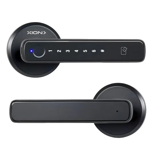 CERRADURA DIGITAL XION XI-SL40 TECLADO/HUELLA/CONTRASEÑA/CARD/APP TUYA/BLACK/CON EMB