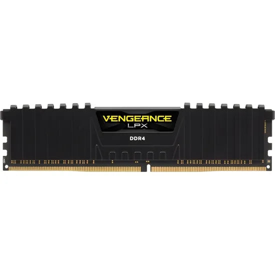 MEMORIA RAM DDR4 16GB/2666MHZ CORSAIR VENGEANCE LPX BLACK CMK16GX4M1A2666C16