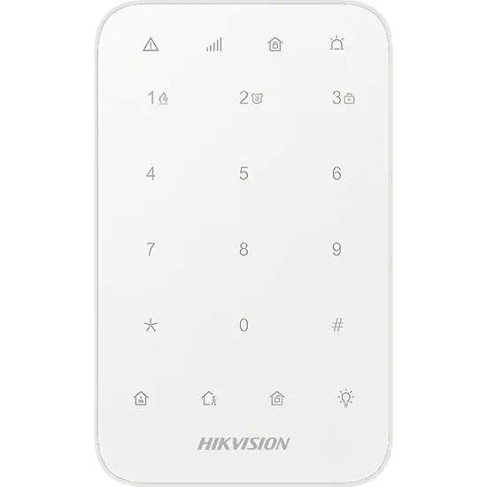 CONTROL ALARMA HIKVISION DS-PK1-E-WB WIRELESS/APP/433MHZ/TOUCH/BACKLIGHT/ALARM/AX PRO Product