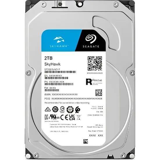 DISCO DURO 2TB INT 3.5"" SATA3 SEAGATE SKYHAWK SURVEILLANCE 5400RPM 256MB ST2000VX017