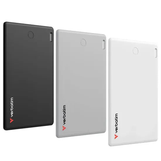 LOCALIZADOR VERBATIM MY FINDER CARD BLUETOOTH BLACK/SILVER/WHITE 3 PACK 32141
