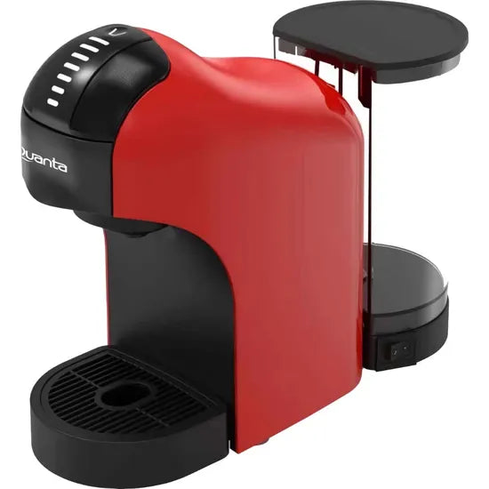 CAFETERA QUANTA MULTI CAPSULAS QTCMC50 1400W RED/BLACK 220V
