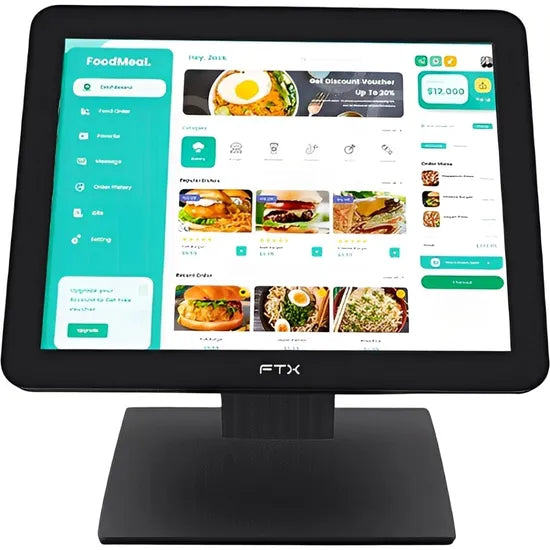 MONITOR TOUCH 17"" FTX MT17V1 HD/CAPACITIVO/5MS/HDMI/VGA/USB