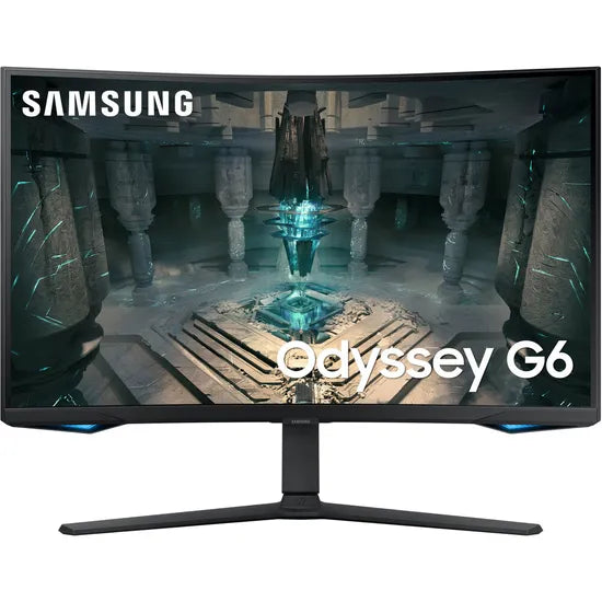 MONITOR CURVO SMART 32"" SAMSUNG ODYSSEY G6 LS32BG652EN QHD 1000R/240HZ/1MS/10B/95%/AJUST/SPE