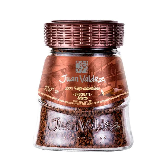 CAFE SOLUBLE JUAN VALDEZ CHOCOLATE 95GR Product