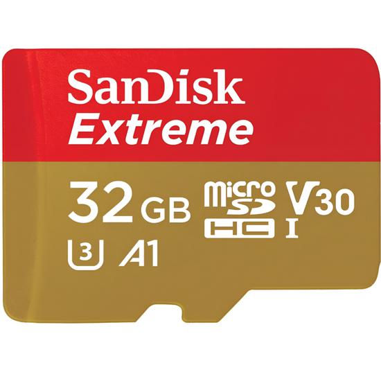 Tarjeta de memoria Sandisk Extreme Micro SDHC de 32 GB