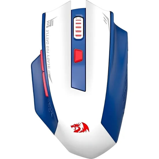 MOUSE REDRAGON WOKI SUPERLIGHT WHITE/BLUE/RED M994WBR Product