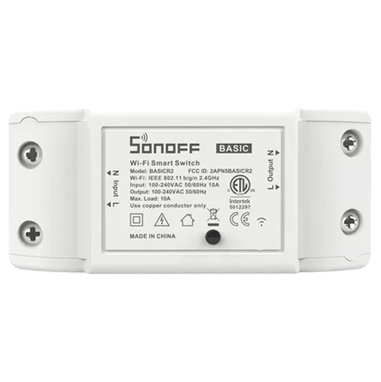 INTERRUPTOR SMART SONOFF BASICR2 WIFI/ALEXA/GOOGLE