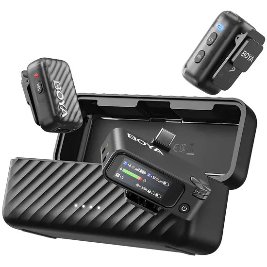 MICROFONO BOYA BOYAMIC 2 (2TX+1RX) USB-C + 3.5 MM Product