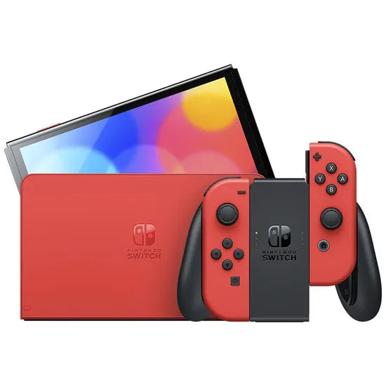 CONSOLA NINTENDO SWITCH OLED 64GB - MARIO RED JP
