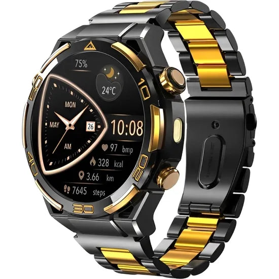 RELOJ BLACKVIEW W90 PRO 1.43""/AMOLED/IP68/FLASHLIGHT/BLACK/GOLD Product