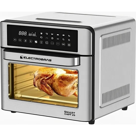 HORNO ELECTRICO & AIR FRYER ELECTROBRAS EBHAF-29 2200W/28L/LUZ INTERNA/TOUCH 220V Product