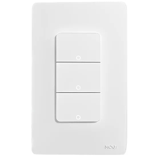 INTERRUPTOR SMART MOES ZIGBEE ZS-B-US3-N-WH-MS US/LIVE+NEUTRAL/ALEXA/GOOGLE/WHITE Product