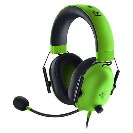 AURICULAR RAZER BLACKSHARK V2 X 3.5MM 7.1 PNC GREEN RZ04-03240600-R3U1