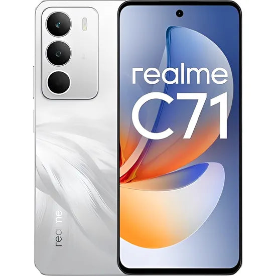 CELULAR REALME C71 RMX5303 DUAL 256GB/8GB 4G WHITE SWAN *ANATEL*
