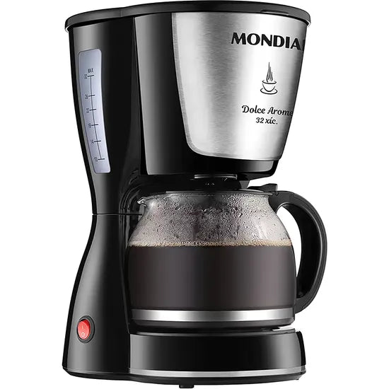 CAFETERA MONDIAL DOLCE AROME C-32-32X BLACK/SILVER 220V