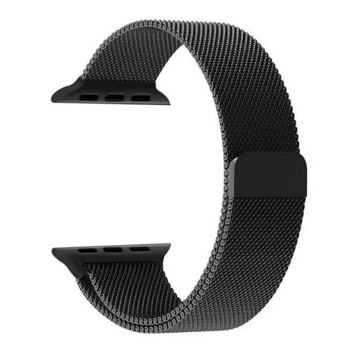 PULSERA 4LIFE P/ APPLE WATCH 42/44/45/49MM MILANESE LOOP BLACK Product