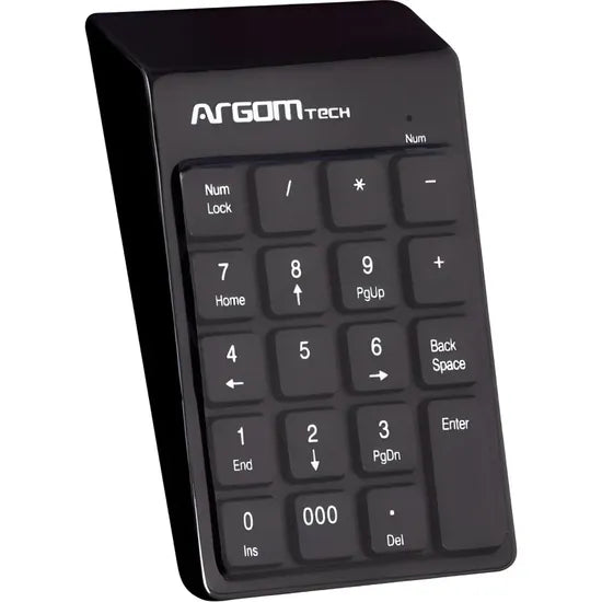 TECLADO NUMERICO ARGOM ARG-KB-1076 USB NEGRO Product
