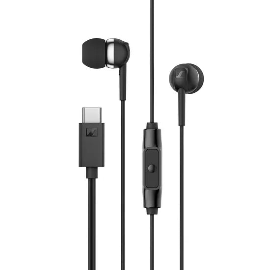 AURICULAR SENNHEISER CX 80U C/CABLE TYPE-C BLACK