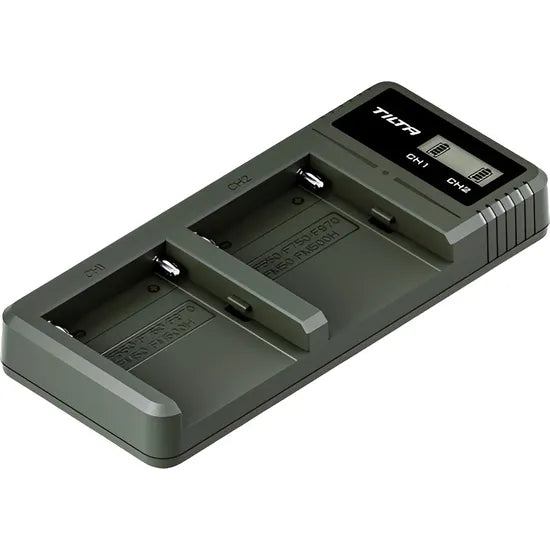CARGADOR DE BATERIAS DOBLE TILTA NP-F - GREEN (TBC-LS-GN) Product