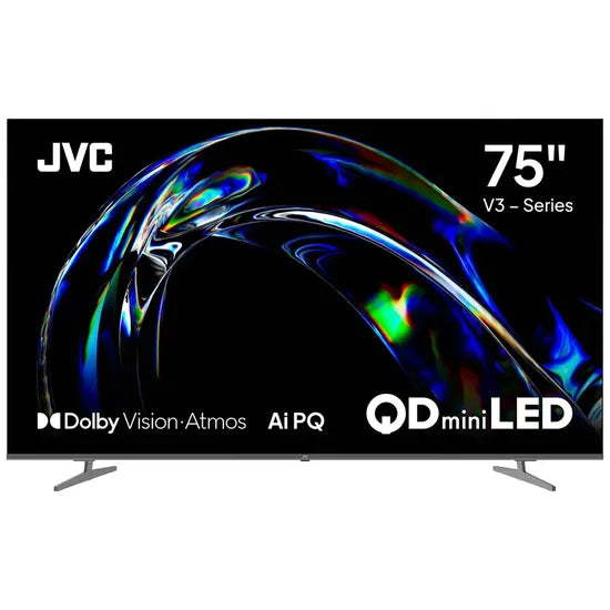 TV SMART 75""JVC 75KM958 QDMINI 4K/120HZ/GOOGLE TV/HDMI/BT/ATMOS2.0/DOLBY/BK Product
