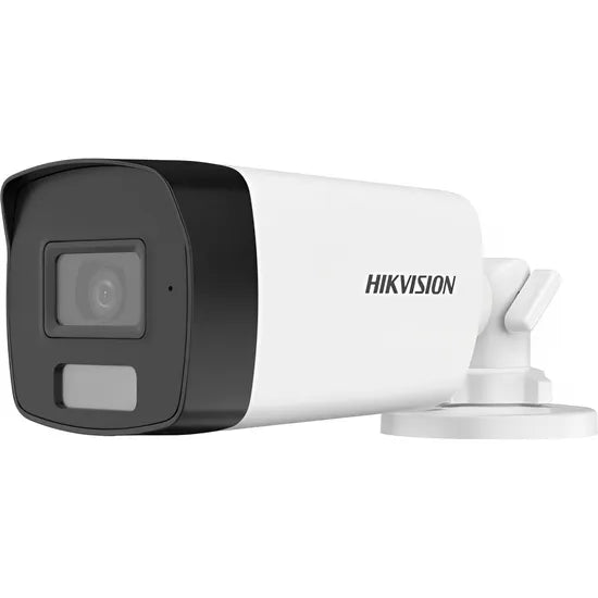 CAMARA DE SEGURIDAD HIKVISION CAM BULLET DS-2CE17D0T-LFS DUAL LIGHT AUDIO 2.8MM/MIC/40MTS IR/1080P/EXT Product