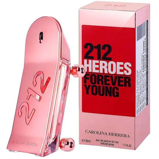 PERFUME  CAROLINA H. 212 HEROES EDP 50ML - FEMENINO