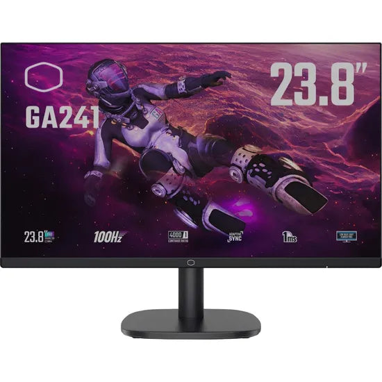 MONITOR 23.8"" COOLER MASTER GA241 FHD/100HZ/1MS BLACK Product