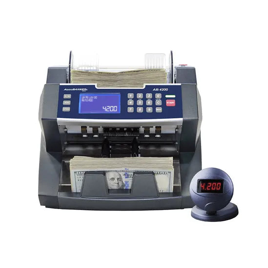 CONTADOR DE BILLETES ACCUBANKER AB42002A MG/UV BIVOLT