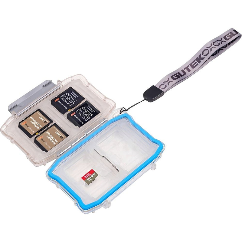 CASE PARA TARJETA DE MEMORIA GUTEK T-MCC-1 (TRANSPARENT)