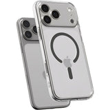 CASE SPIGEN IPHONE 17 PRO CRYSTAL HYBRID MAG FIT CLEAR GRAPHITE ACS09632 143028