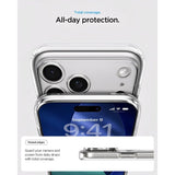 CASE SPIGEN IPHONE 17 PRO CRYSTAL HYBRID MAG FIT CLEAR GRAPHITE ACS09632 143028