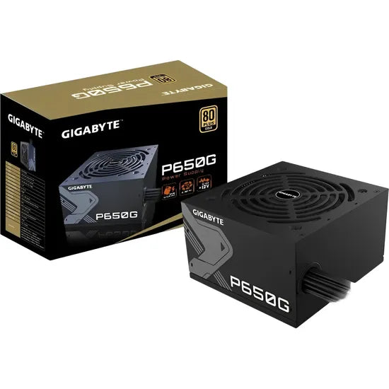 FUENTE GIGABYTE 650W GP-P650G 80 PLUS GOLD BLACK 3GTA.BR-PY
