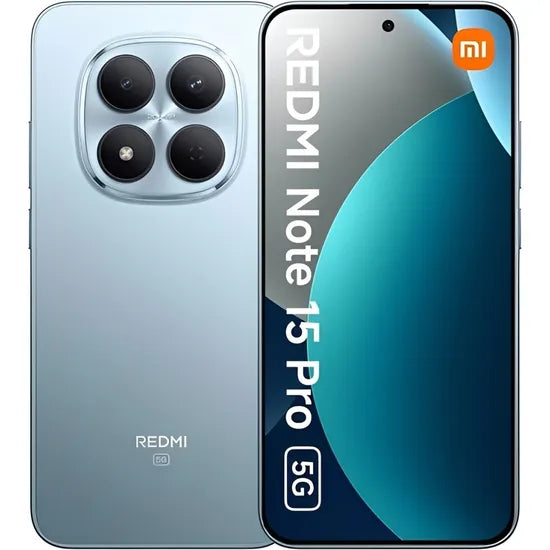 CELULAR XIAOMI REDMI NOTE 15 PRO 5G DUAL 256GB/8GB GLACIER BLUE
