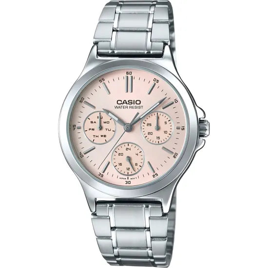 RELOJ CASIO LTP-V300D-4AUDF SILVER/PINK Product