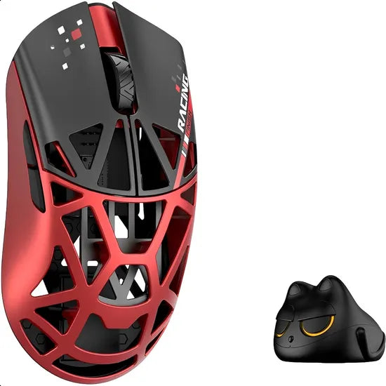 MOUSE WIRELESS MAGNESIUM WLMOUSE BEAST X PRO 8K OMRON OPTICALS RED&BLACK Product