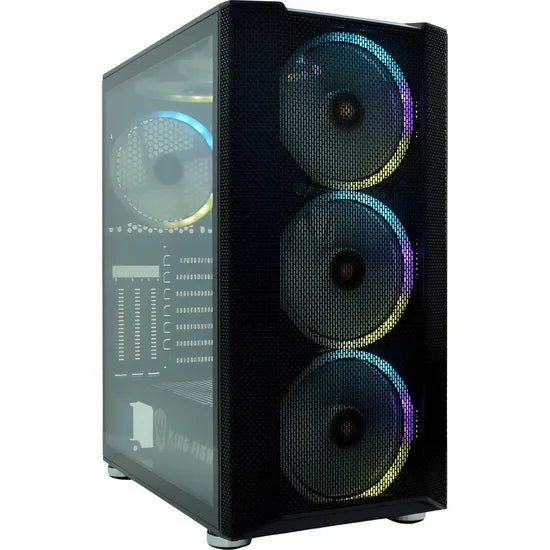 GABINETE SATELLITE GAMER K880 6 FAN 14CM E-ATX BLACK