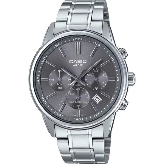 RELOJ CASIO DRESS MTP-E515D-8AVDF DEEP GREY/SILVER Product