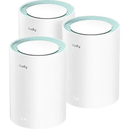 ROUTER CUDY M1300 AC1200 WIFI MESH GIGABIT ROAMING (3-PACK) Product