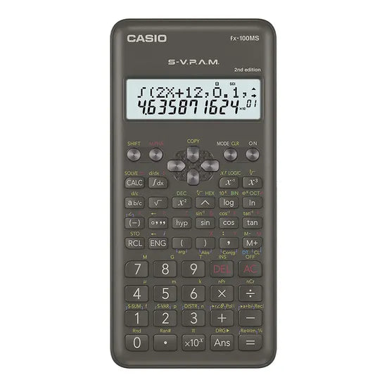CALCULADORA CIENTIFICA CASIO FX-100MS-2-W-DH-V NEW EDITION Product