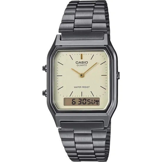 RELOJ CASIO VINTAGE AQ-230GG-9ADF GREY/CHAMPAGNE Product