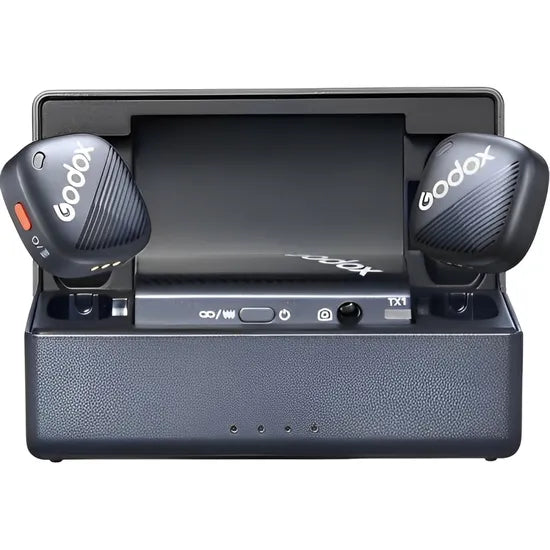 MICROFONO GODOX WIRELESS CUBE-C - COMBO KIT 2 (2TX+1RX) + ADAP. USB-C Product