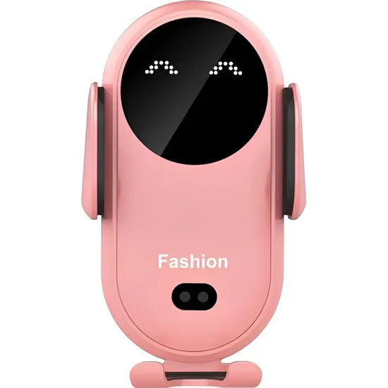 CARGADOR SOPORTE WIRELESS P/AUTO S11+ MAGNETIC 15W PINK Product