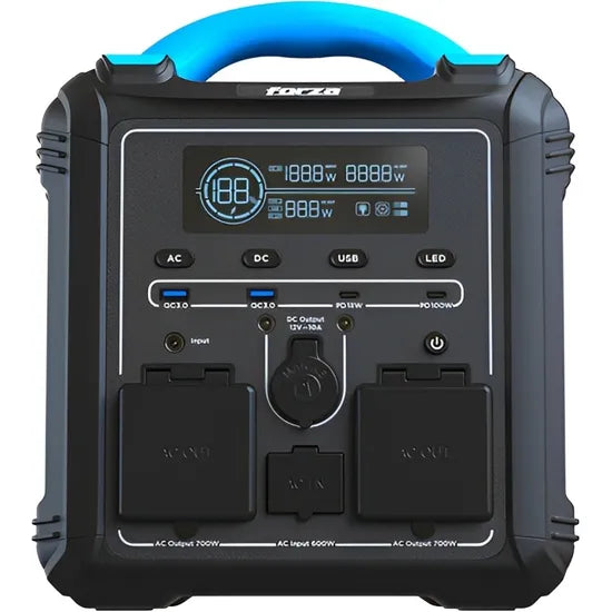 ESTACION DE ENERGIA PORTATIL FORZA FPP-T702 700W LCD BLACK 220V Product