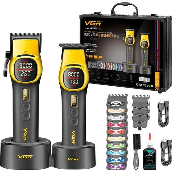 CORTA PELO VGR V-885S2 RECARGABLE GOLD Product