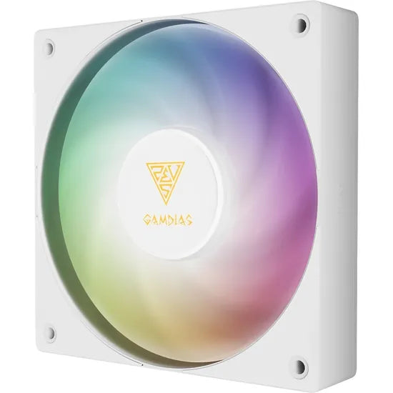 COOLER GAMDIAS NOTUS M1-1201 ARGB PWM 120MM WHITE (1FAN) Product