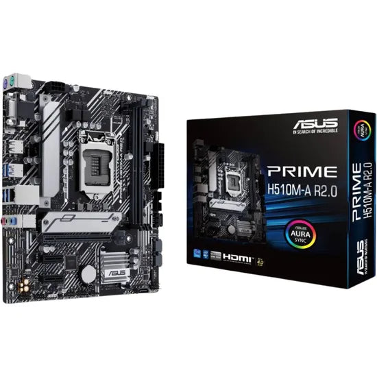 PLACA MADRE ASUS 1200 H510M-A R2.0 PRIME HDMI/M.2 DP/USB3.2/DDR4/ (P/10 Y 11 GEN) Product