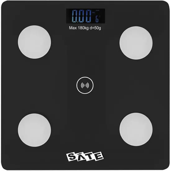 BALANZA DIGITAL CORPORAL SATELLITE A-WS8811 180KG BLACK